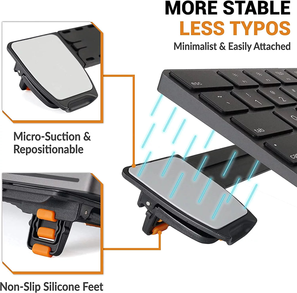 Adjustable Tilting Computer Keyboard Stand with Non-Slip feet G184