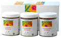 3 Flavors Organic Indian Masala Spice Seasoning Gift Set 4oz Glass Jar O74861