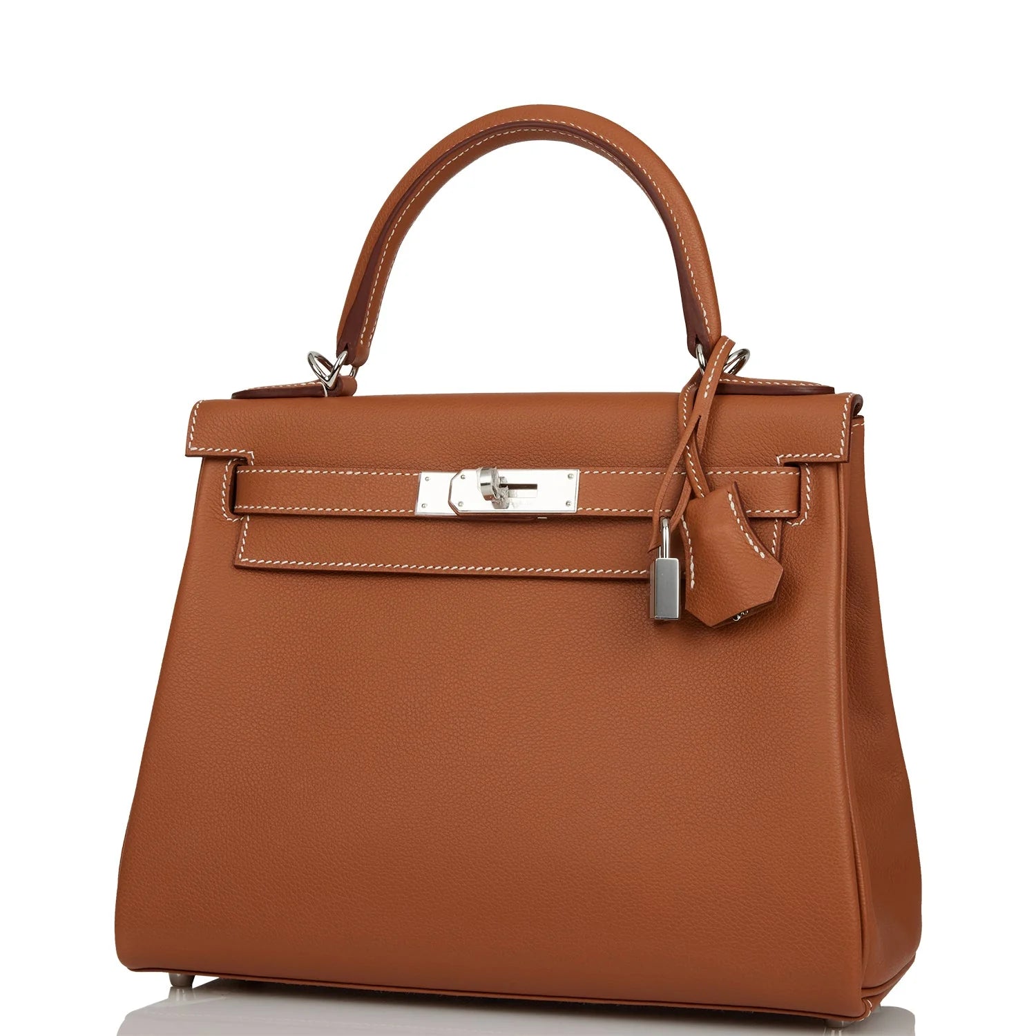 Gold Evercolor Palladium Hardware Kelly Retourne 28 Bag O5186