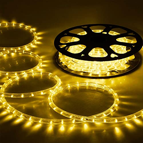 100ft 720 LED Connectable Flexible Tube Lights with 8 Modes, Waterproof Multicolor LED Rope Lights C8608