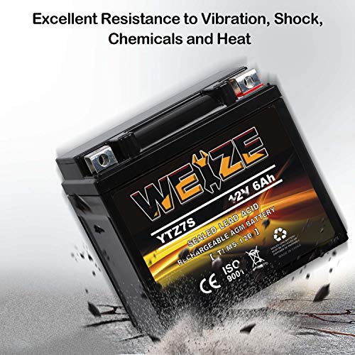 Sealed AGM Motorcycle Battery L4448