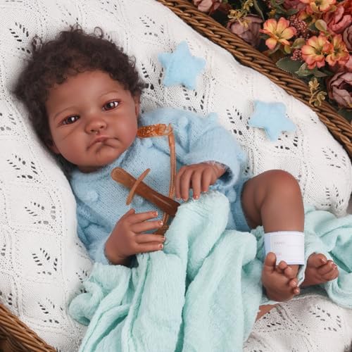 20 Inch Lifelike Reborn Baby Doll with Weighted Soft Body F858473