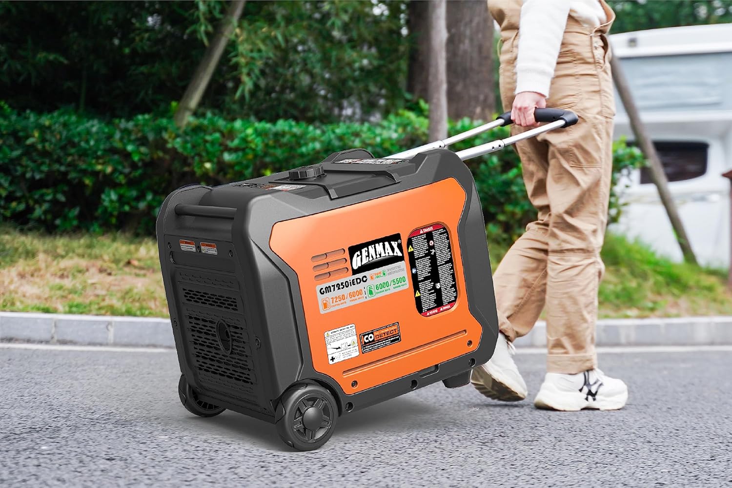 7250W Dual Fuel Portable Generator with Remote/Electric Start H230691