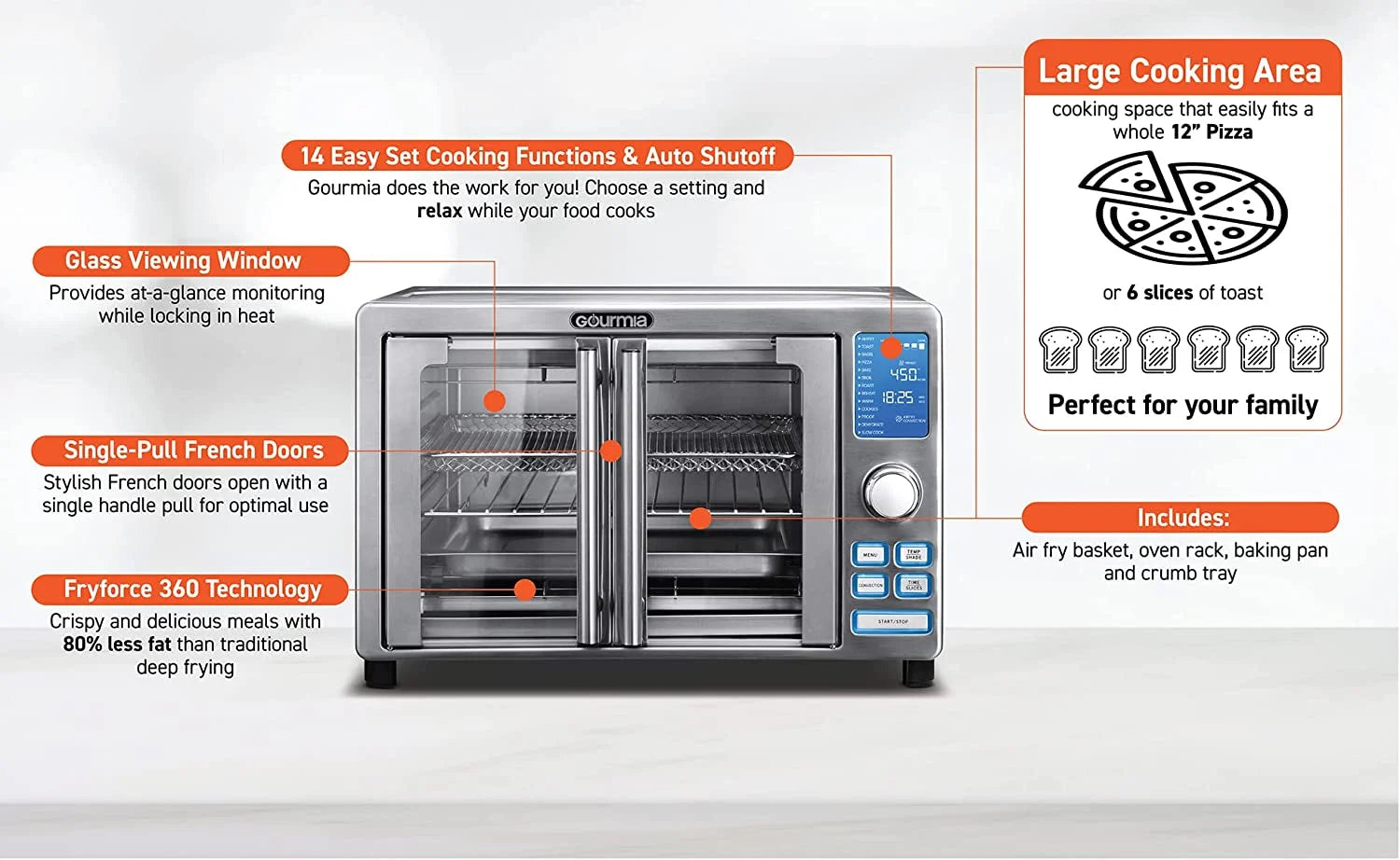 Toast Oven Air Fryer N726