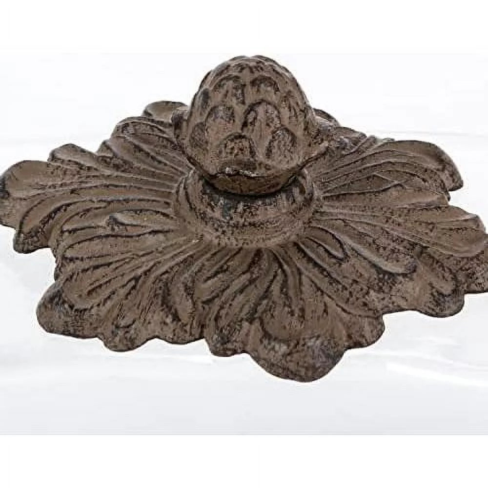 Cream Ceramic Butter Dish With Metal Work D27498