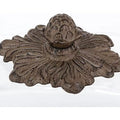 Cream Ceramic Butter Dish With Metal Work D27498
