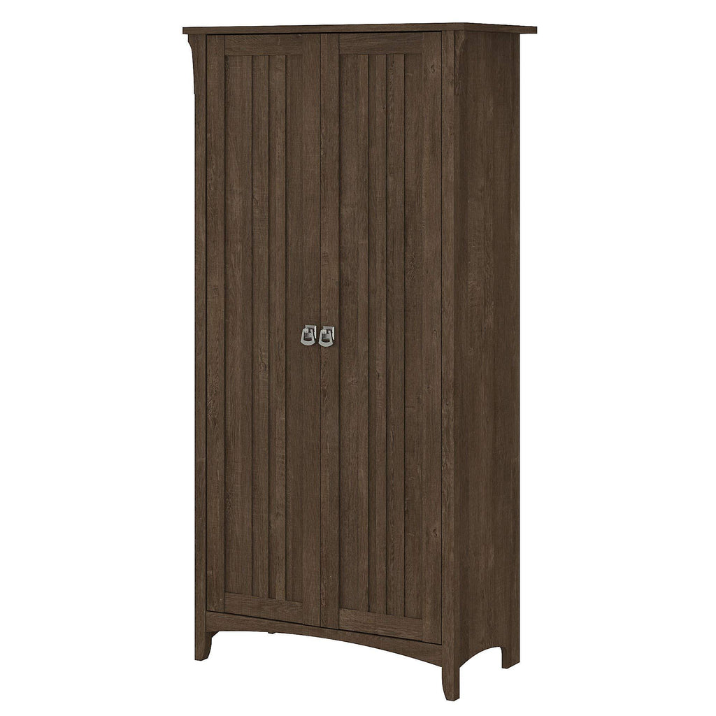Ash Brown Tall Storage Cabinet with Doors U302