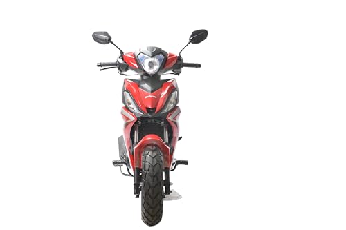 125CC 4 Speed Moped Motorcycle S18014