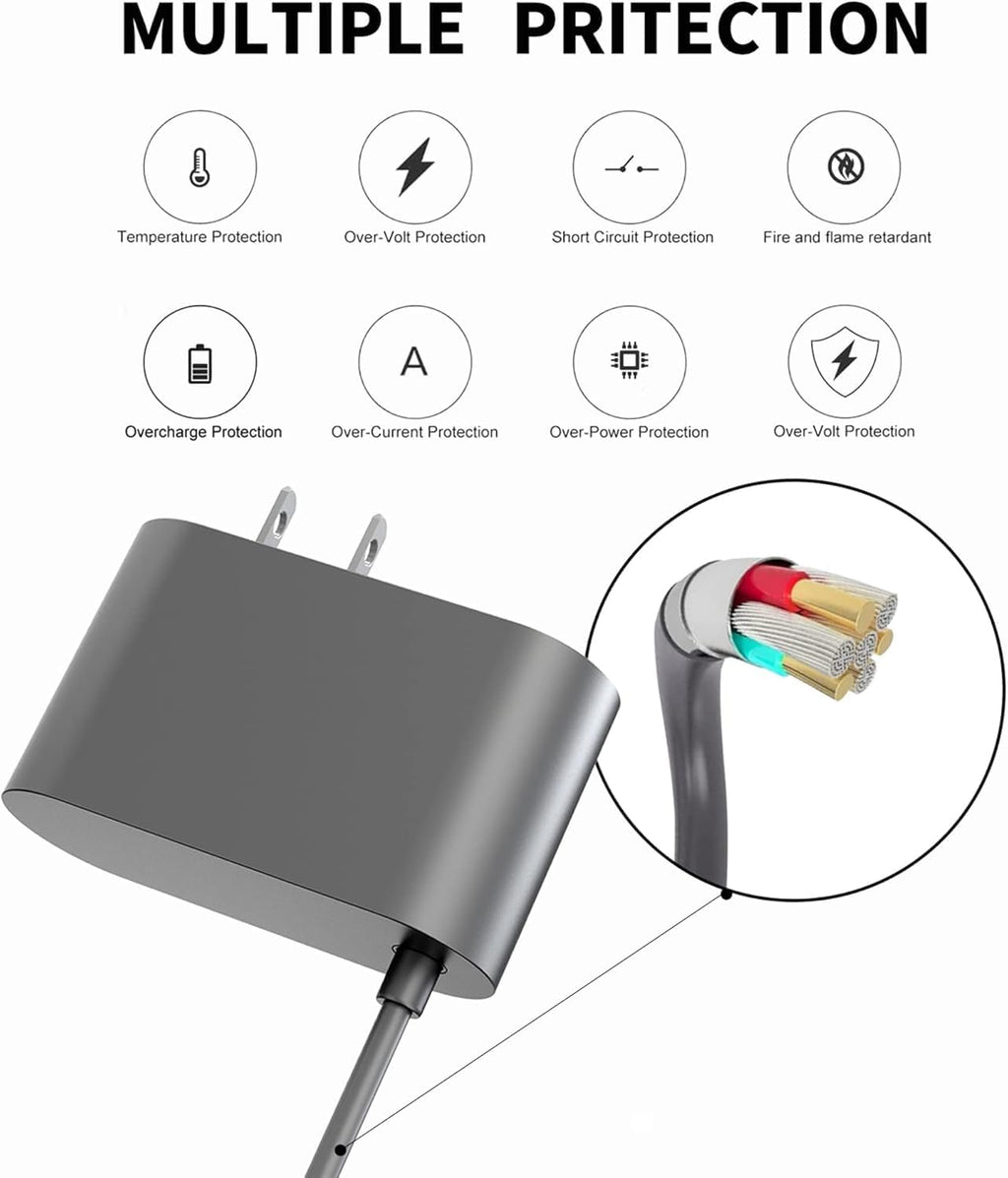 26.1V Replacement Charger for Dyson V6 V7 V8 Cordless Vacuum Cleaner Q989096