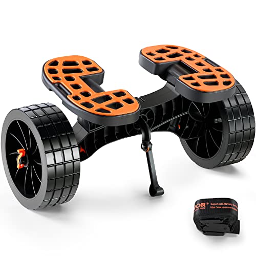 Foldable Aluminum Kayak Cart with 10'' Solid Tires T915