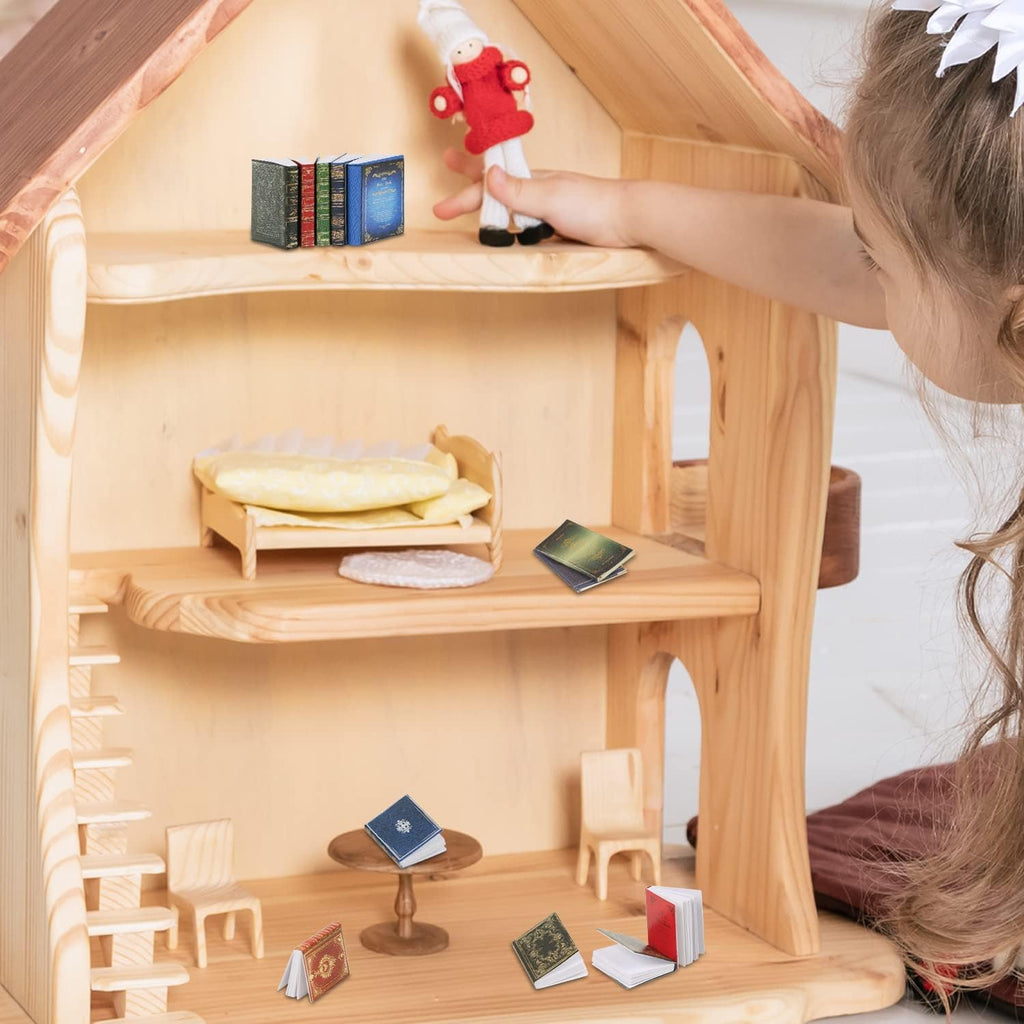 30 Pieces 1:12 Scale Miniature Dollhouse Books E9093