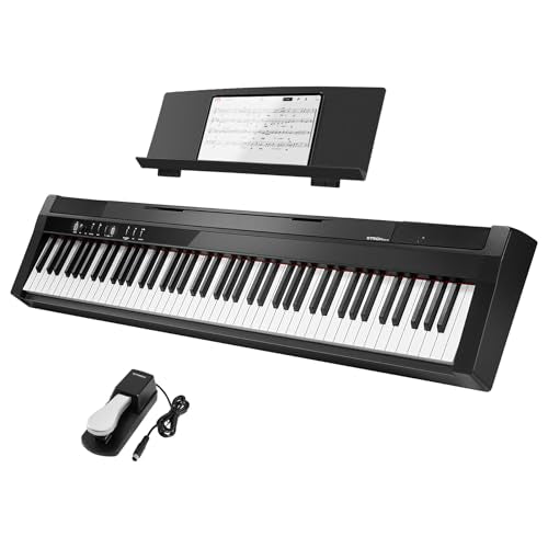 Black 88 Key Weighted Digital Piano C37163