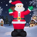 6 FT Christmas Inflatable Santa with Gift Bag with Build in LEDs C2491