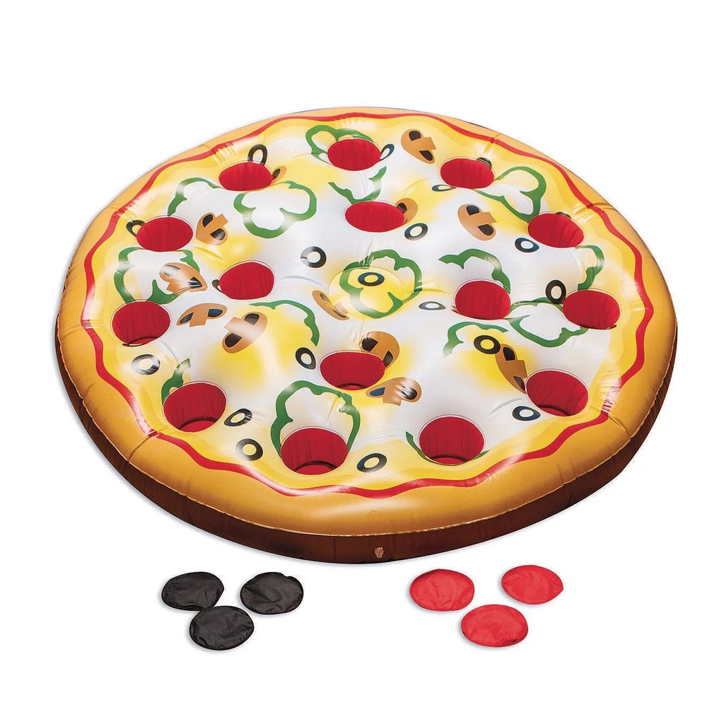 4' Diameter Inflatable Pizza Toss Game O44479