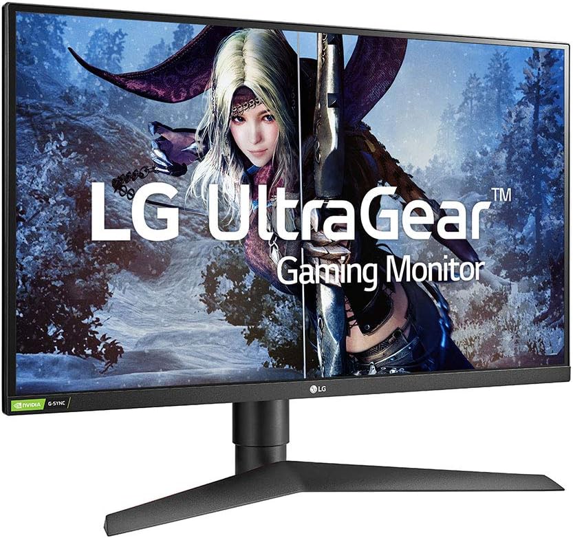 QHD 27-Inch Gaming Monitor, Nano IPS 1ms (GtG), 144Hz, Black H316702