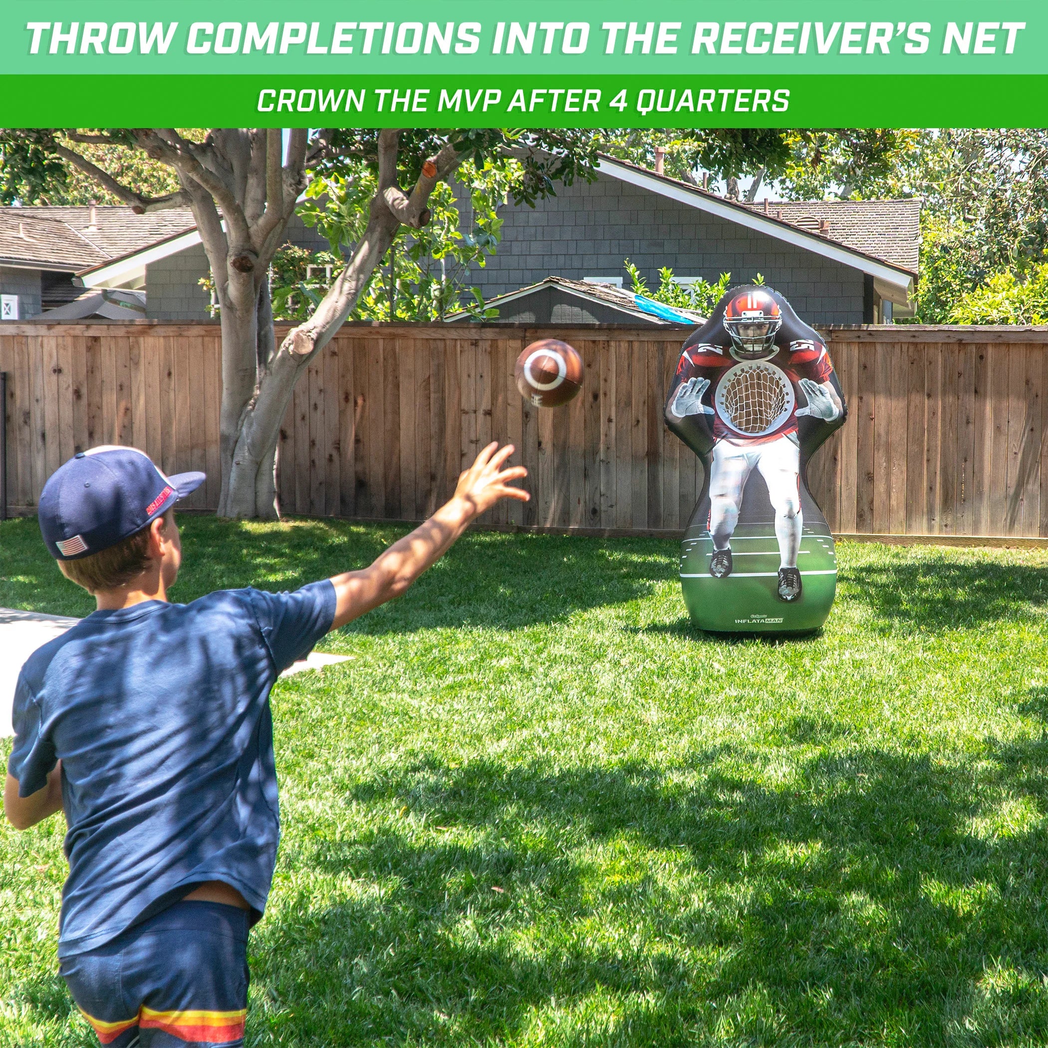 Inflatable Football Challenge Game B55490