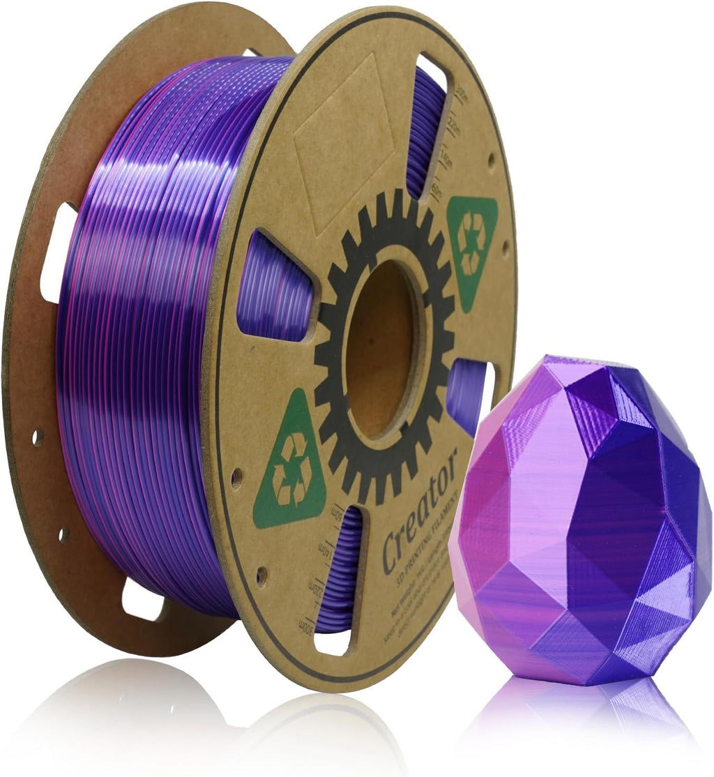 3D Printer with 1KG Silk PLA Blue and Rose G14713
