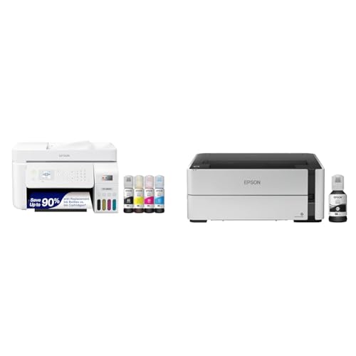 White Wireless All-in-One Supertank Printer with Scanner, Copier, Fax, ADF and Ethernet I426