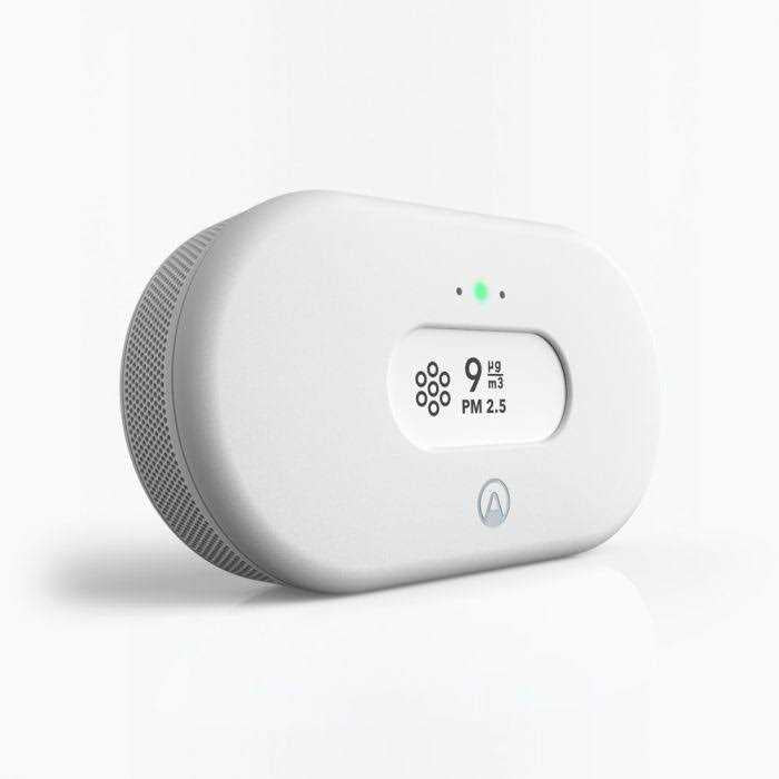 Battery-Operated Indoor Air Quality Monitor with Wi-Fi N474