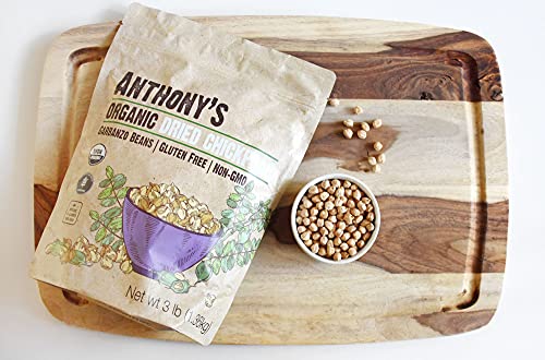 Organic Dried Chickpeas, 3 lb, Dry Garbanzo Beans Z4252