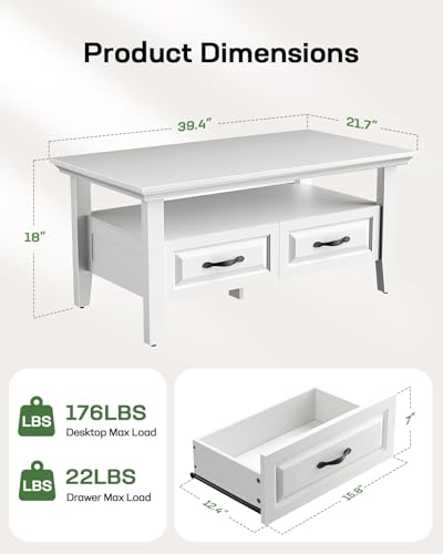 Natural Oak Lift Top Coffee Table with Storage B342870