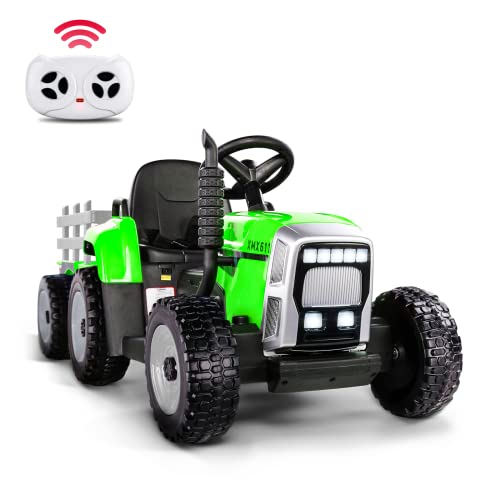 12V Battery Powered Electric Ride on Tractor with Remote Control O9676