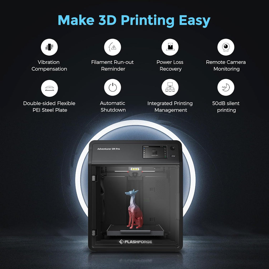 3D Printer with 1KG Silk PLA Blue and Rose G14713