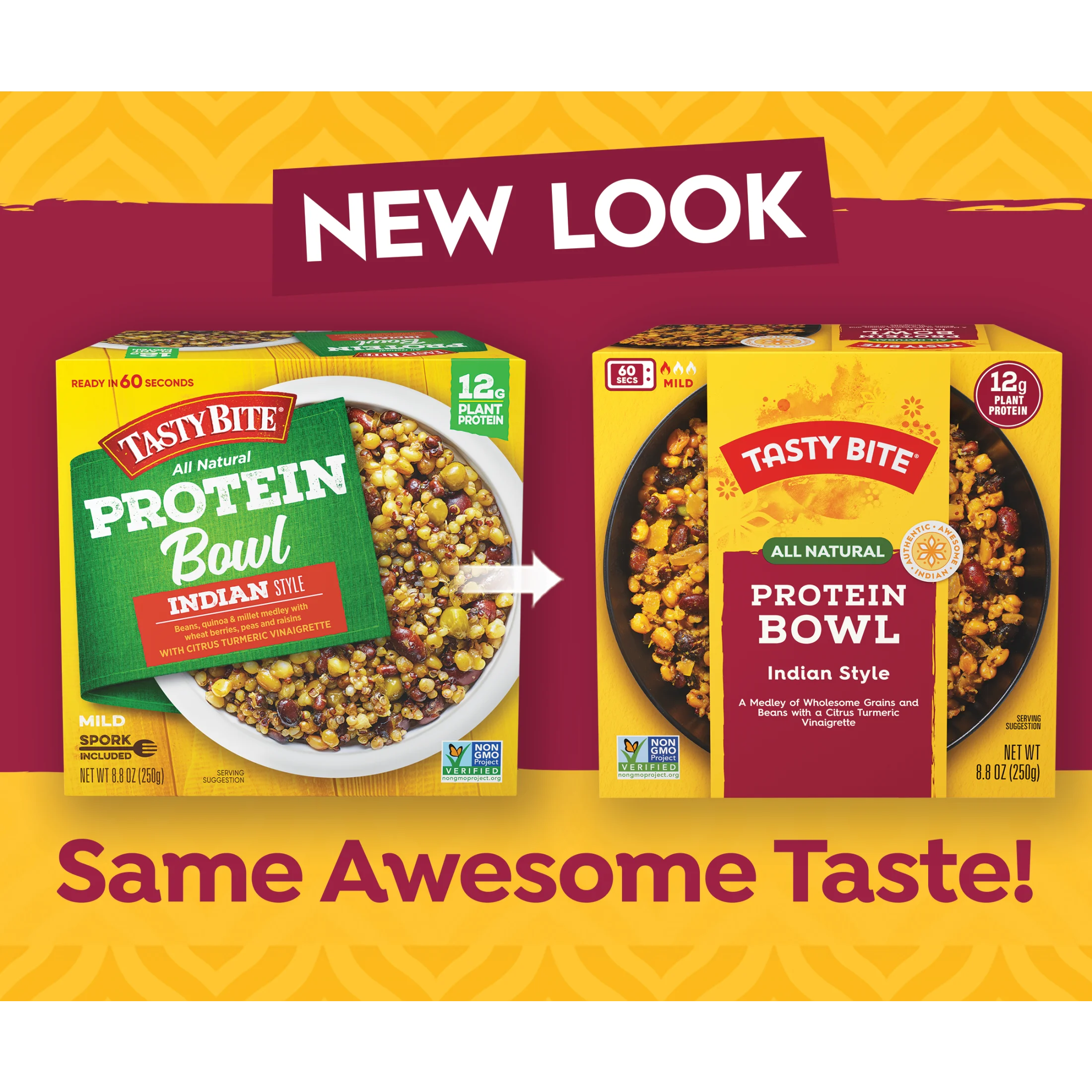 (4 pack) 8.8 oz Plant Based Protein Bowl Y28070