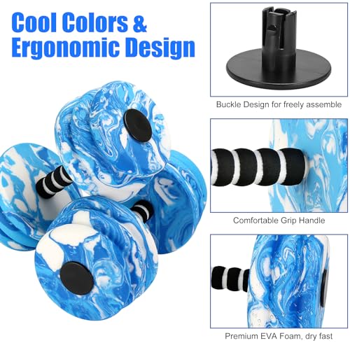 2PCS Foam Aquatic Exercise Dumbbells P5297