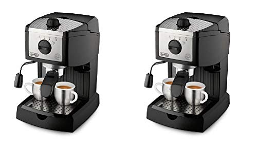 15 Bar Espresso and Cappuccino Machine, Black O71969
