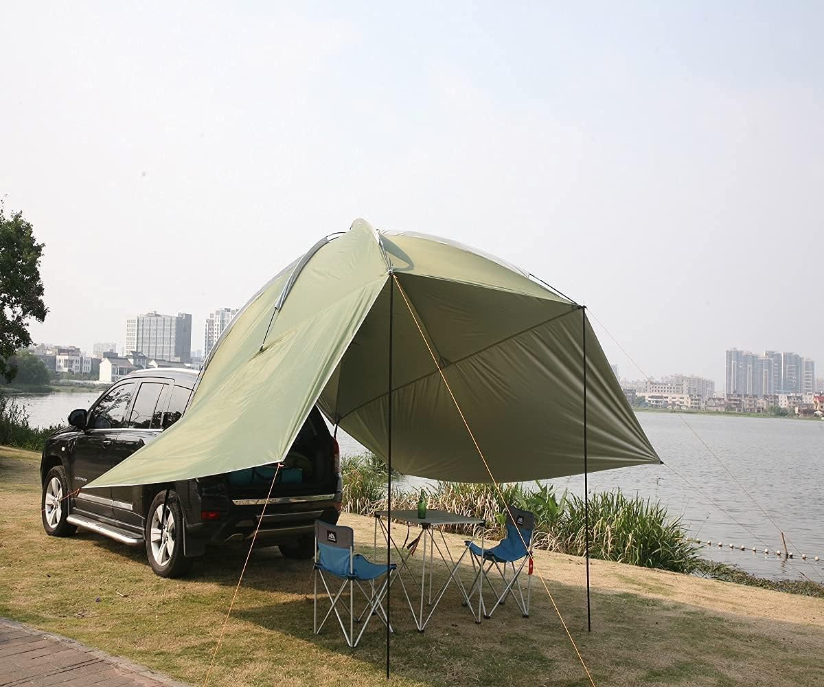 10.5'X7.5'X7.2' Waterproof Car Awning Tent M642