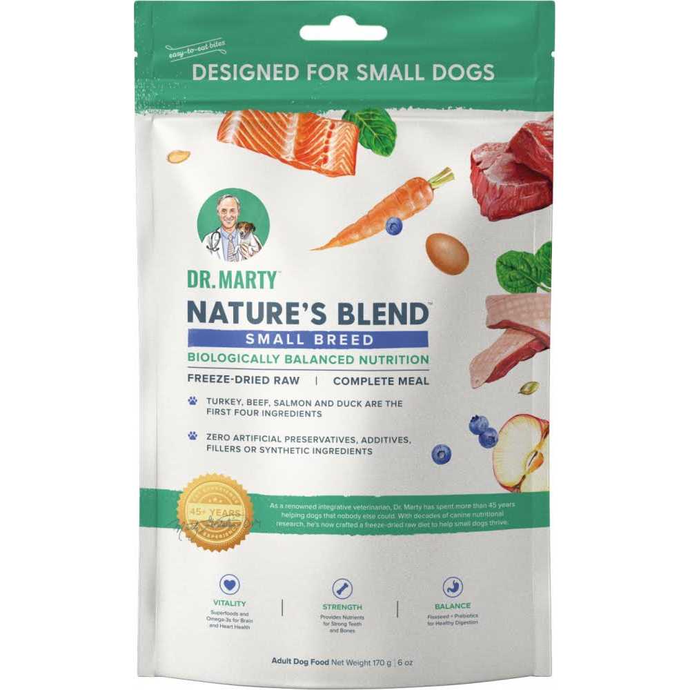 Freeze Dried Raw Nature's Blend Small Breed Dog Food G623