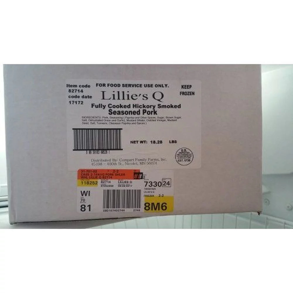 14 Pound Seasoned Pork Shoulder I82593