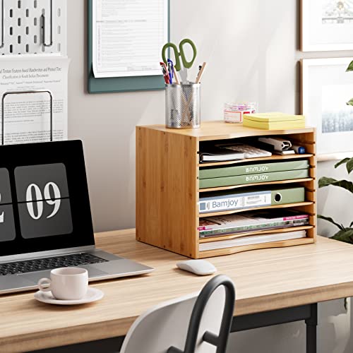 Bamboo 5 Tier Desktop Organizer H32377