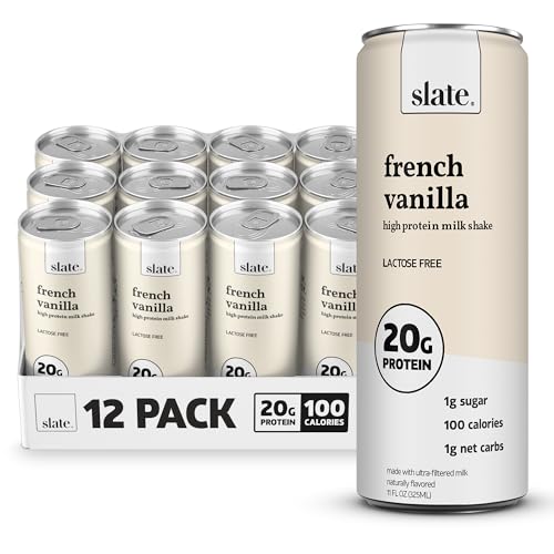 Dark Chocolate High Protein Milk Shake, Lactose Free, 11 fl oz, 12 Cans G796