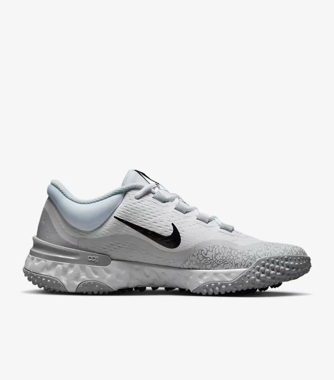 Grey/White Baseball Turf Shoes M944