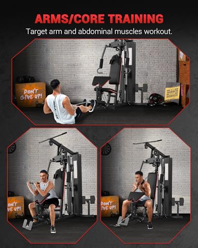 150LBS Weight Stack Full Body Home Gym Machine I217