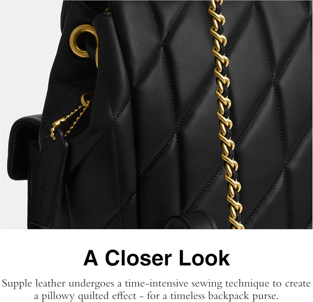 Black Large Backpack G111