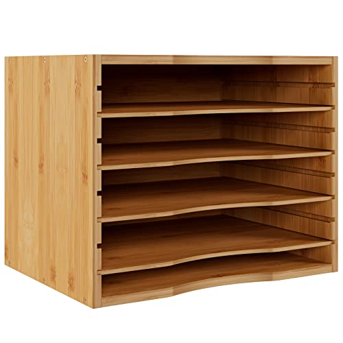 Bamboo 5 Tier Desktop Organizer H32377