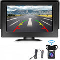 Wireless Backup Camera with Monitor Kit 4.3" HD 1080P Rear View Camera Waterproof Night Vision Pack of 2 V7669