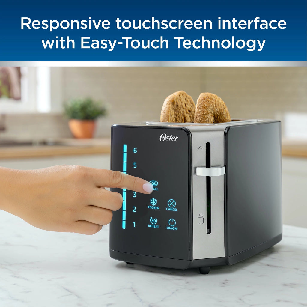 2-Slice Touchscreen Toaster, Stainless Steel S3046