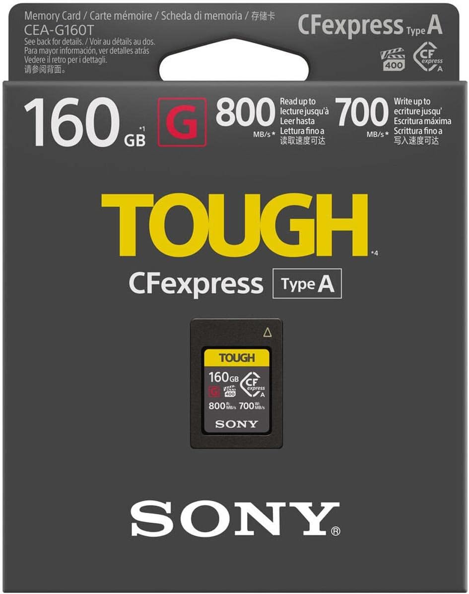 Black Full Frame Mirrorless Camera Body with 160 GB CFexpress Type A Memory Card G47709