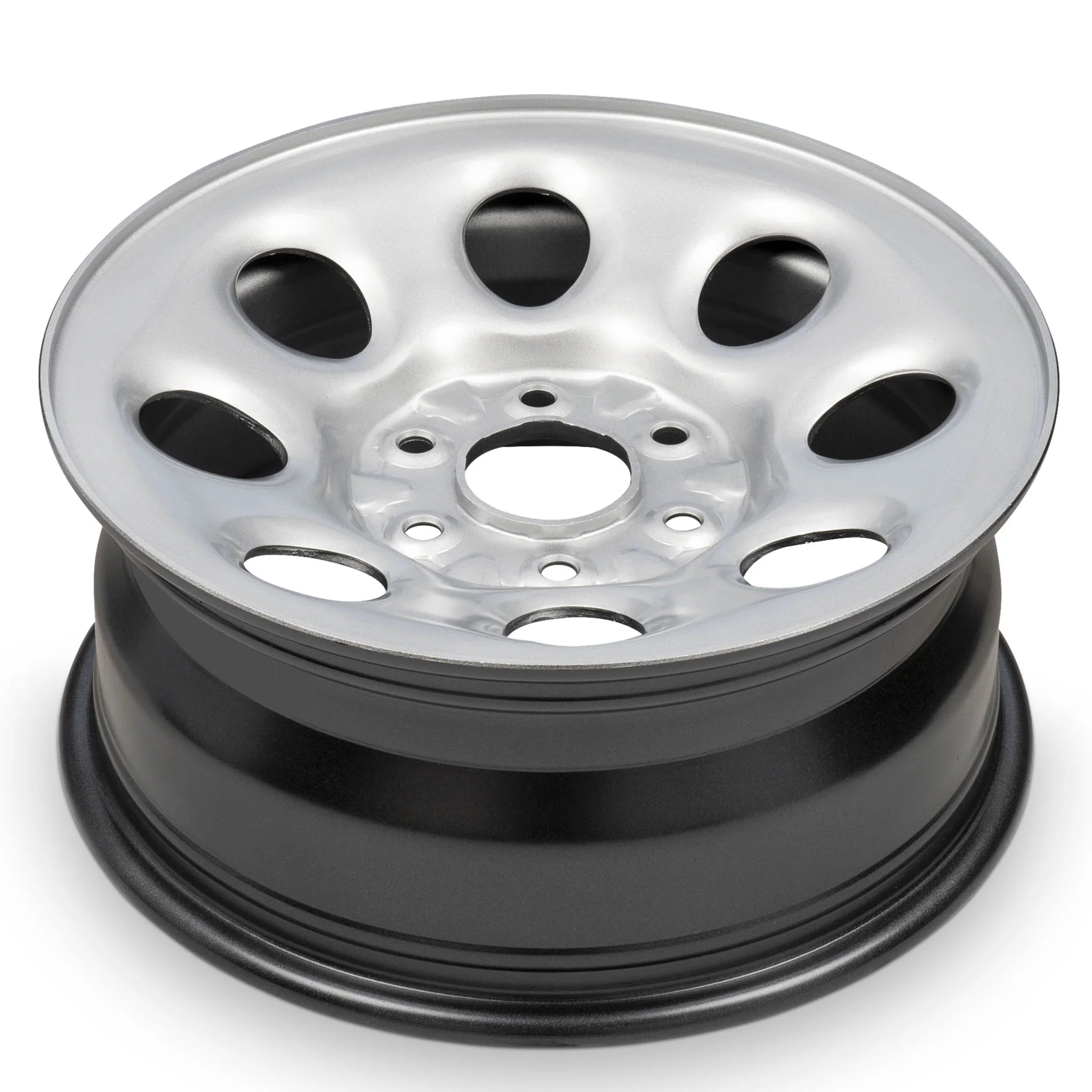 17 Inch Painted Silver Rim Car Wheel W69367