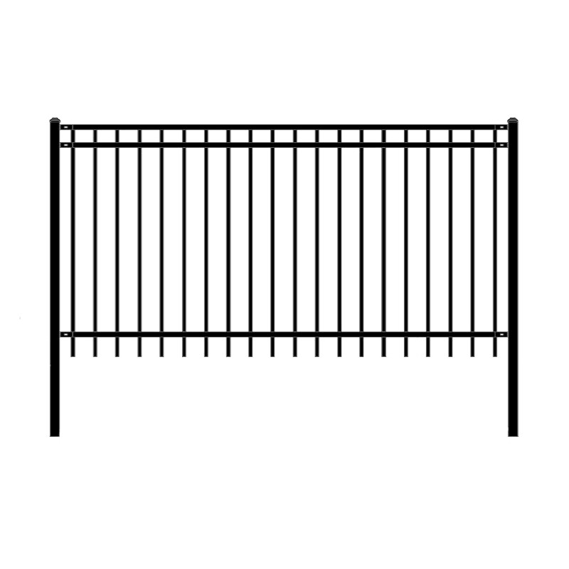 8 ft. Steel Fence Panel J684613