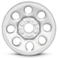 17 Inch Painted Silver Rim Car Wheel W69367