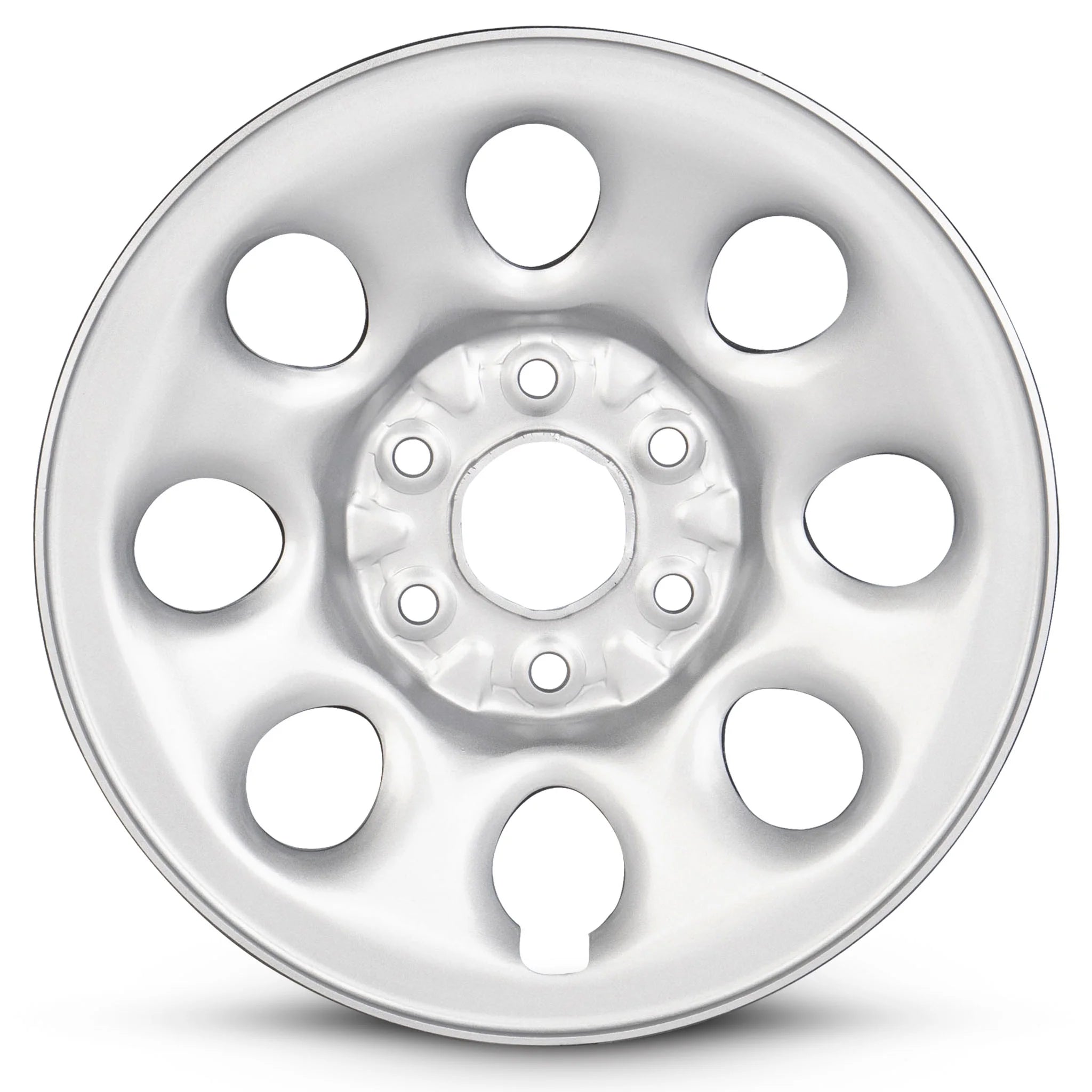 17 Inch Painted Silver Rim Car Wheel W69367