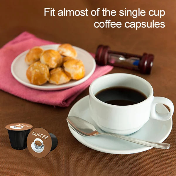 Mini Coffee Machine with Self-Cleaning Function and 8-14 oz Brew Size A2378