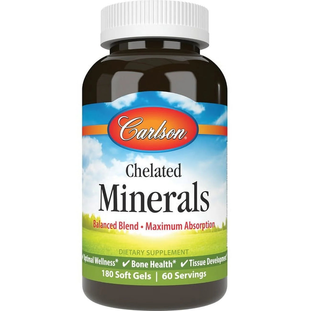 Chelated Minerals 180 Sgels Z752