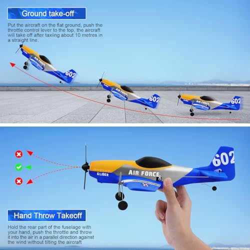 3-Channel 2.4GHZ RC Airplane with 2 Batteries R9580