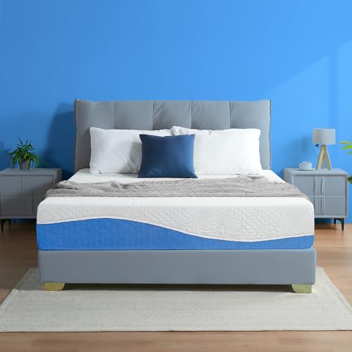 10 Inch Gel Memory Foam King Mattress N299896